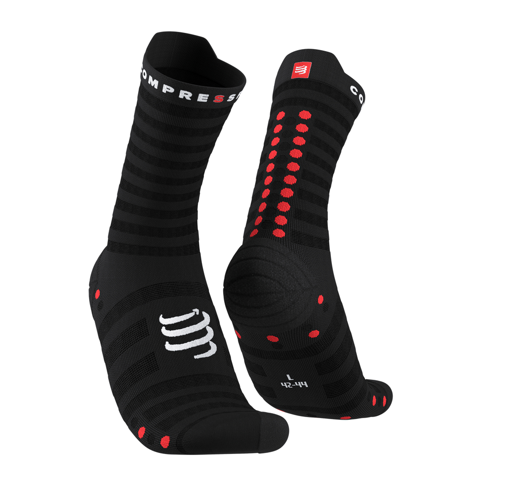 Носки Run Ultralight High v4 Black-Red