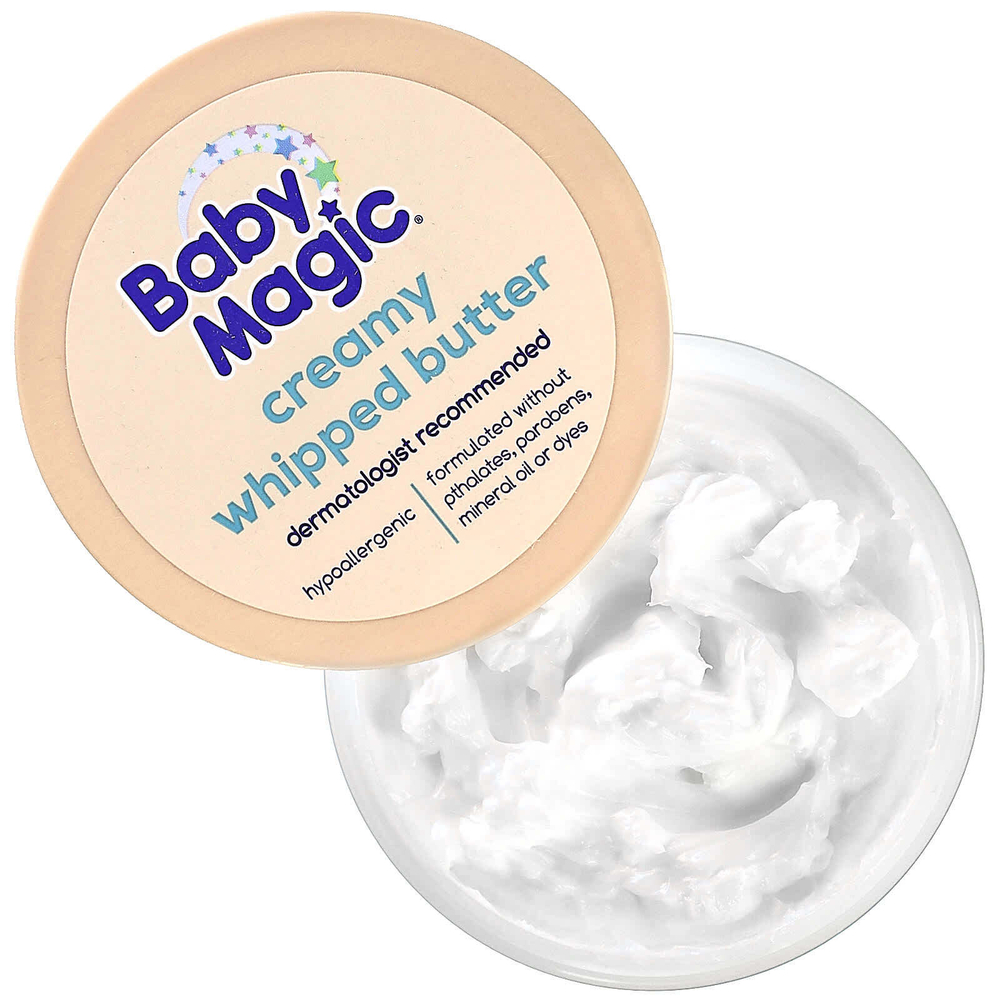 Baby Magic, Сливочное взбитое масло, ваниль и овес, 240 г (8,4 унции)