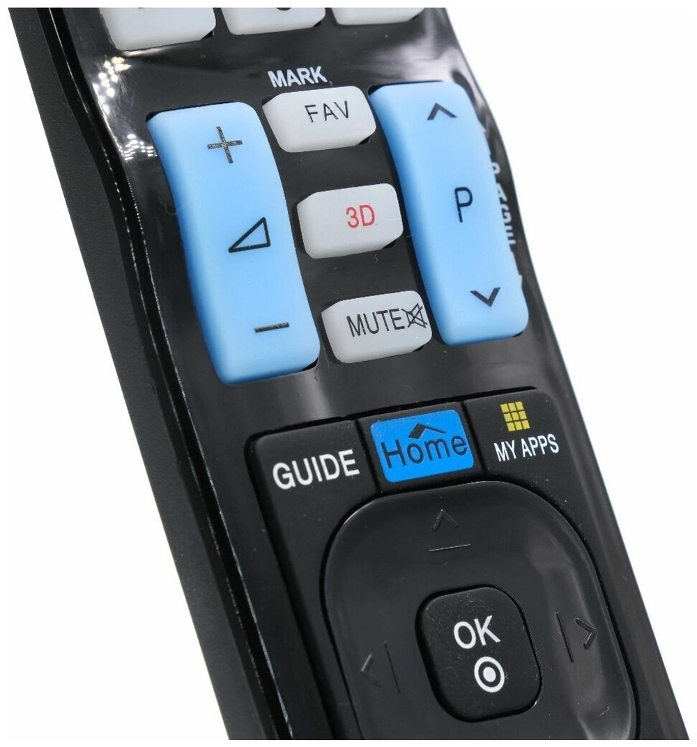 Пульт Live-Power RM-L999+, для телевизоров LG, универсальный, LCD/LED, черный