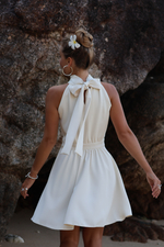 Платье Полли мини молочное