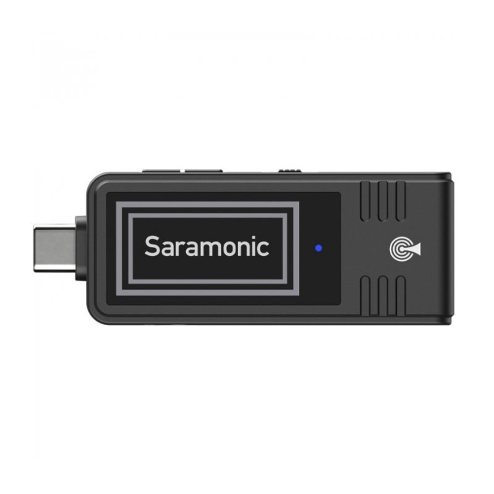 Беспроводная микрофонная радиосистема Saramonic SR-WM2100 U1 (TX + RXU) с разъемами USB-A, USB-C