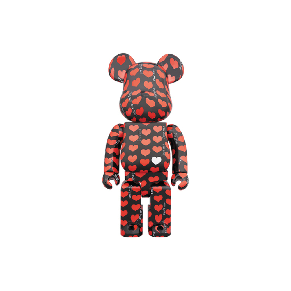 Дизайнерские игрушки BE@RBRICK Black Heart, 1081832-602275225