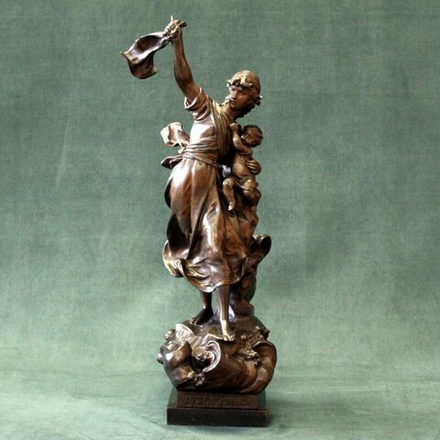 Скульптурная композиция «Во время бури» Франция, Virgile Morey