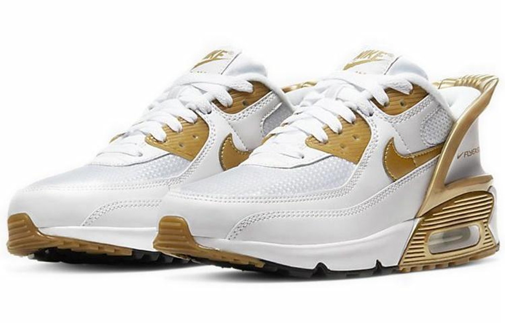 Кроссовки Nike Air Max 90 Flyease GS (Подростковая размерная сетка)