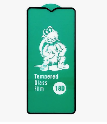 Защитное стекло Черепаха с бортиком Samsung A12/A02/A02S/A13/A03/HONOR X6B/X6A/ (черный)