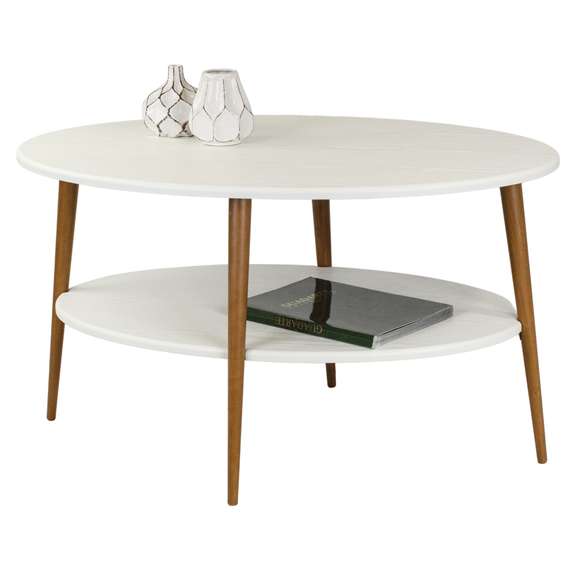 Стол журнальный BeautyStyle 29 белый/бук