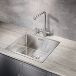 Мойка для кухни MILACIO Denia 48 Steel MC.77440 сталь нержавеющая