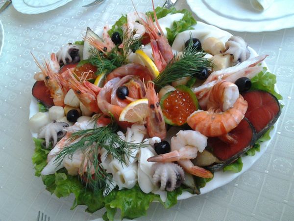 Морепродукты для праздничного стола: идеи приготовления блюд