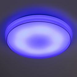 Светильник потолочный светодиодный ЭРА Классик с ДУ SPB-6-80-RC Solar RGBD с ДУ динамическое 80Вт