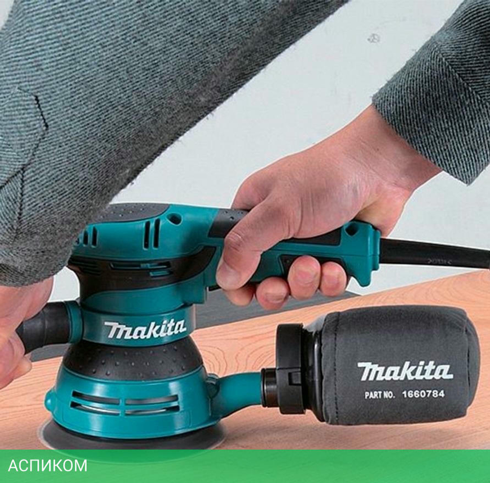 Эксцентриковая шлифмашина Makita BO 5040 в коробке