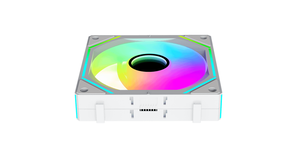 Вентилятор для корпуса Ocypus Gamma F12 UNI WH ARGB 3-IN-1 3x(123x120x25mm) 800-1800RPM 53CFM Белый