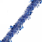 Мишура 2м 7 см «Колокольный звон», Синий