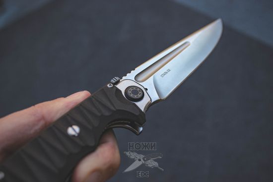 Складной нож НОКС АВАТАР (подшипники) 334-100404 c клинком из стали D2, рукоять G10