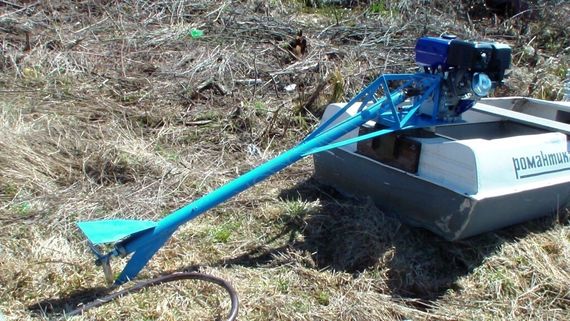 Подвесной лодочный мотор болотоход Bawad BWD 109 Long (GX270 Honda) 9 л.с.