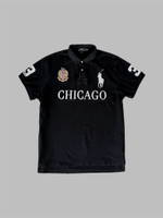Футболка-поло PoloRL Chicago #D65 (черн.)