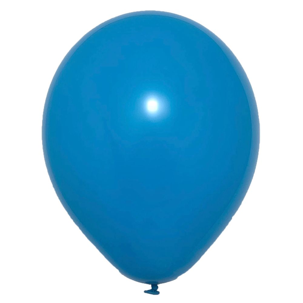 Карибский синий, Пастель / Caribbean blue, латексный шар