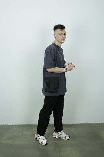 Футболка UNIFORM Pocket (графит)