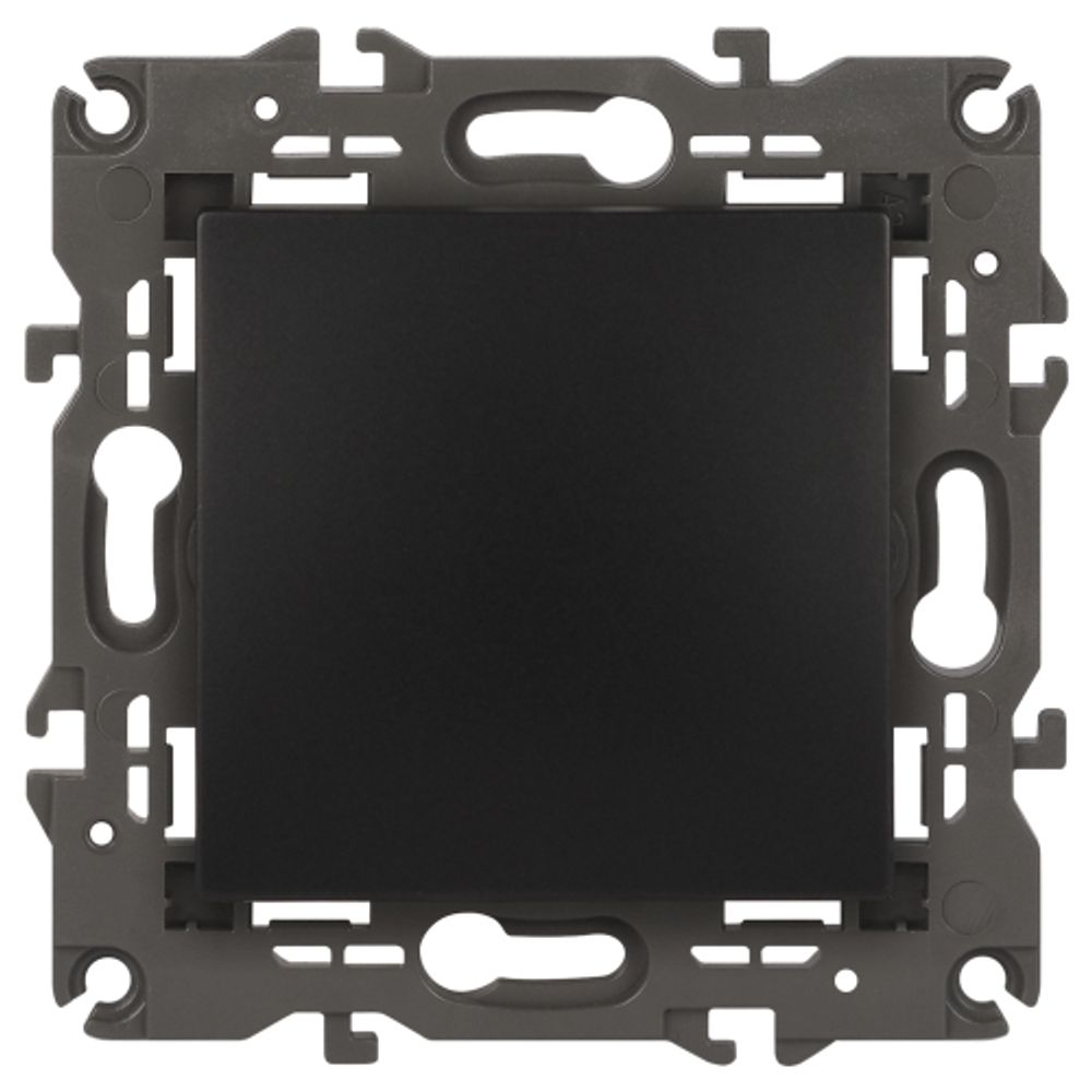 Выключатель ЭРА Elegance 14-1101-05 10АХ-250В IP20 антрацит