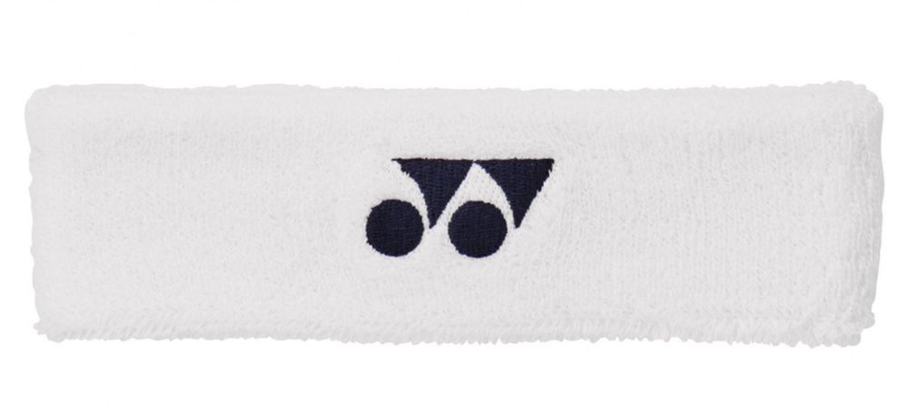 Повязка на голову теннисная Yonex Headband - white
