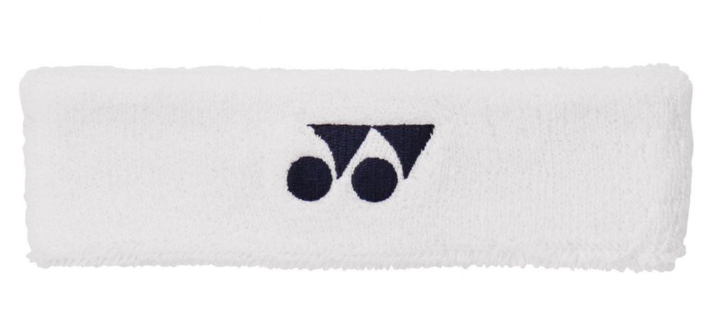 Повязка на голову теннисная Yonex Headband - white