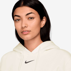 Толстовка женская NIKE W NSW PHNX FLC STD PO HOODIE