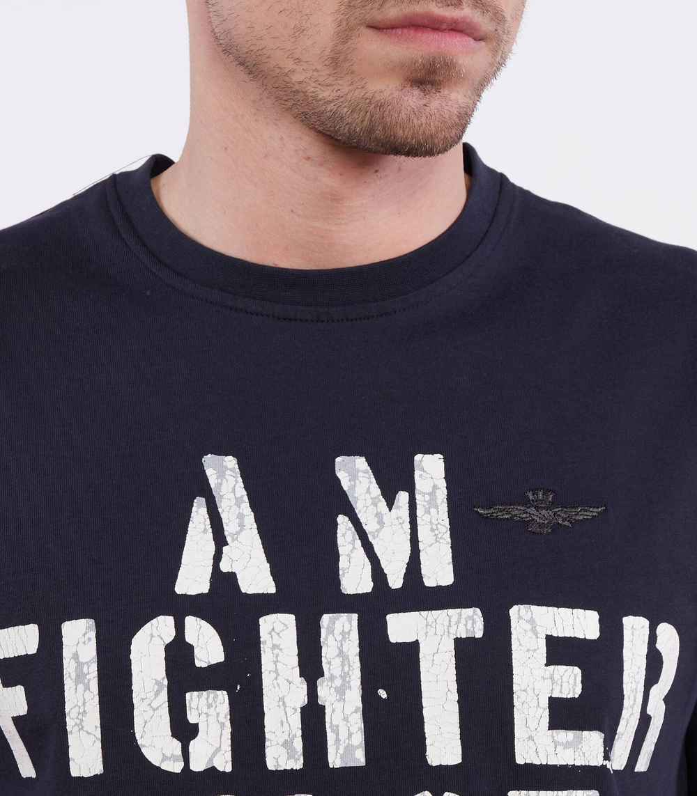 Футболка Aeronautica Militare - темно-синий(TS2051J565)