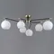 IL0638-6CSQ-24 AB BK LIBRA светильник потолочный