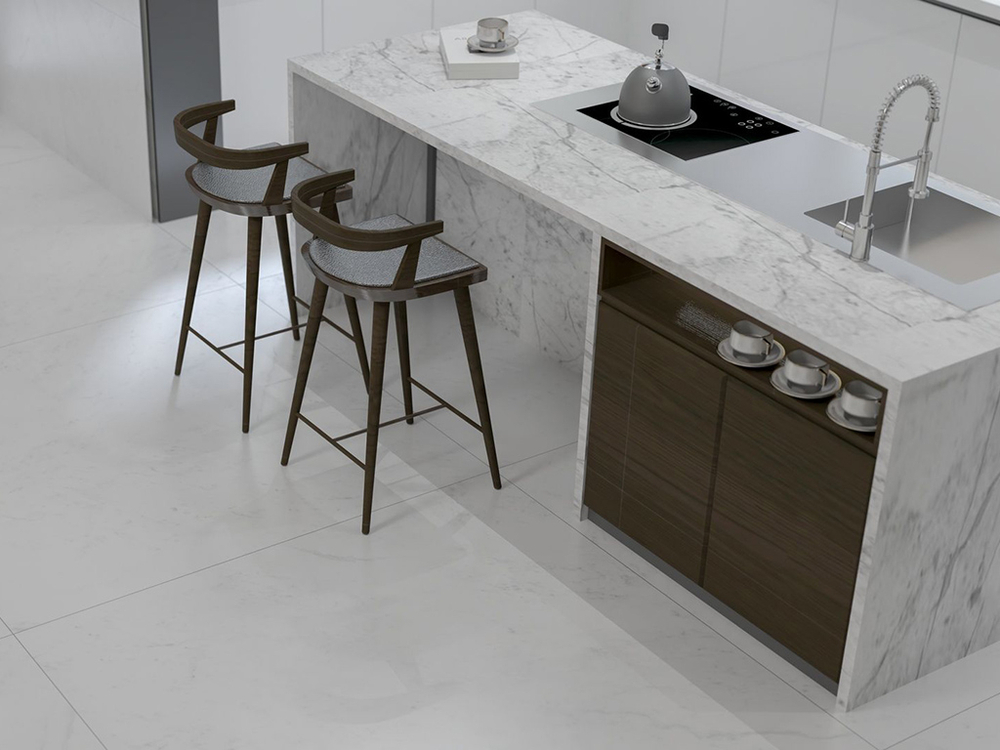 Керамогранит Classic Marble Statuario Royal Carving (N40029) 60x120 от Neodom (Индия)