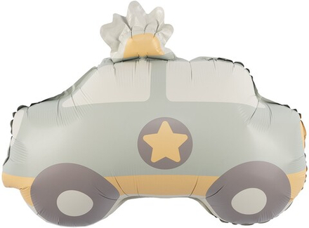 Шар (22''/56 см) Фигура, Полицейская машина, Сатин, 1 шт. в уп.