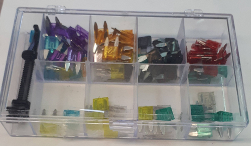 Предохранители автомобильные 3a-30a, упаковка 100szt