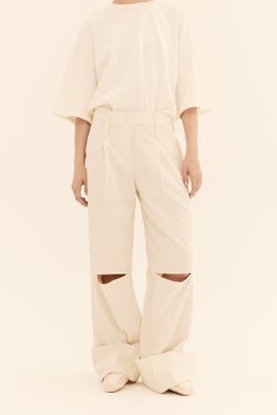 Брюки (Она любила гранж), молочные