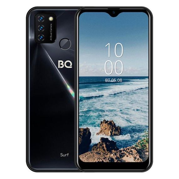 Смартфон BQ S-6631G Surf, 6.53&quot;, IPS, 2Гб, 16Гб, 8 Мп, 3000 мАч, черный