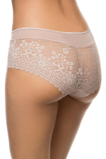 Трусы-шорты Melody из эластичного кружева (Размер: 44) (Цвет: синий)