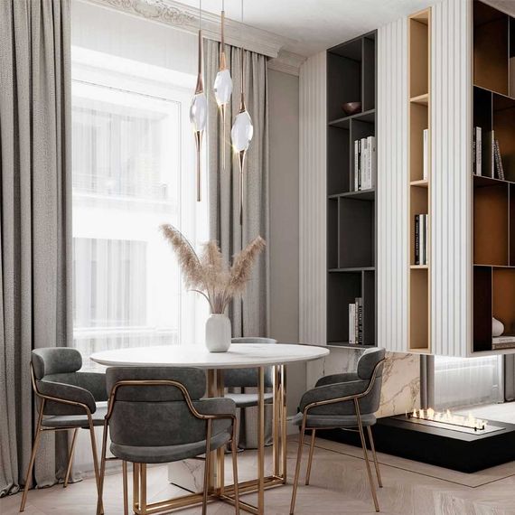 Подвесной светодиодный светильник Modelux Modestyle MS.88921.3 GD