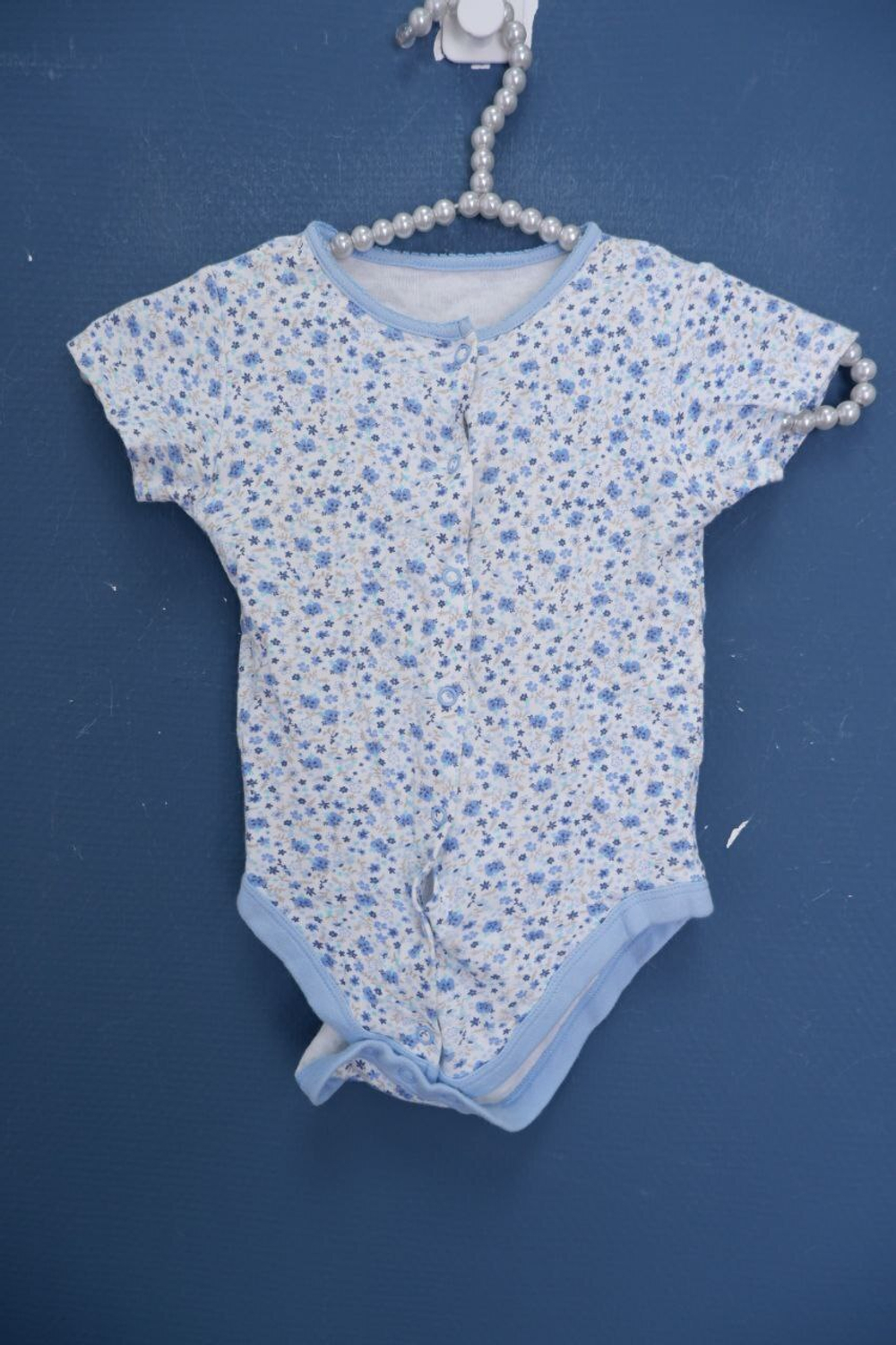Боди в цветочек на 1/2 года