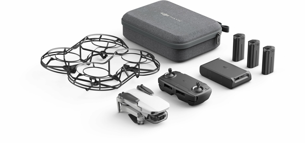 Квадрокоптер DJI Mavic Mini Fly More Combo, white