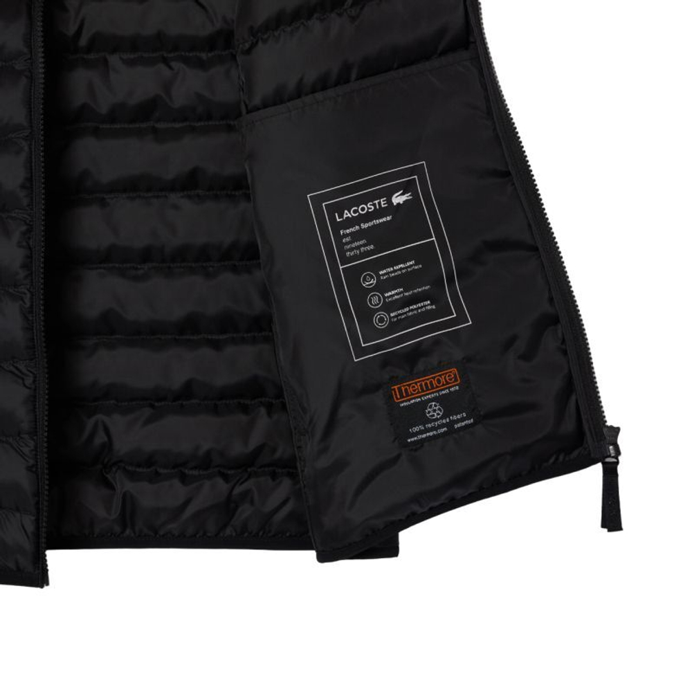Теннисная жилетка Lacoste Water Repellent Puffed