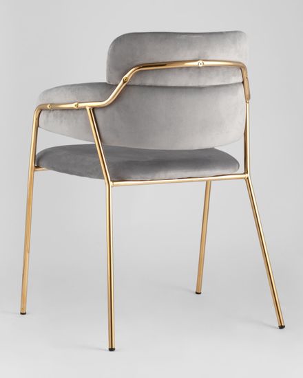 Стул Полин светло-серый 2 шт