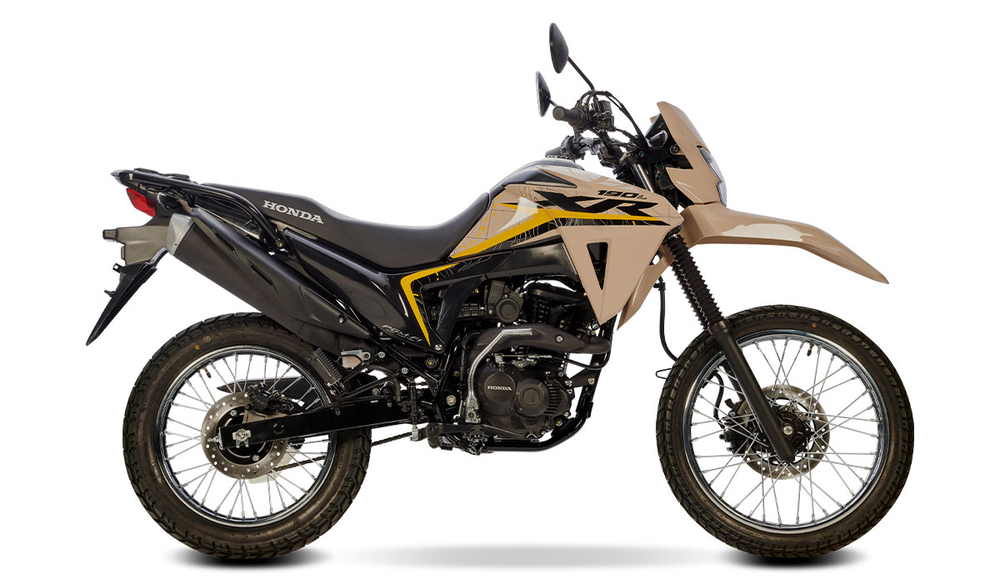 Мотоцикл Honda XR190 L желтый