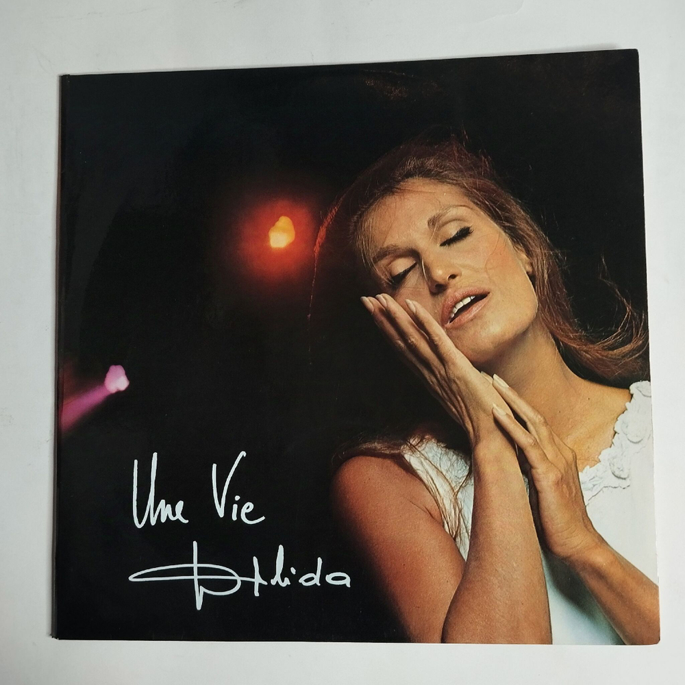 Винтажная виниловая пластинка LP Dalida Une Vie (France 1971)