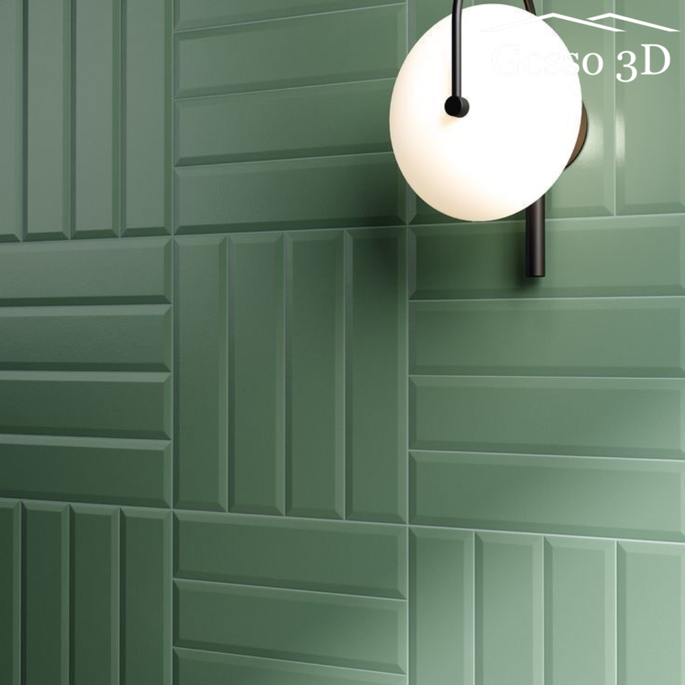 Гипсовая 3D панель Blanco