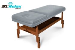 Массажный стол Relax Comfort серая кожа