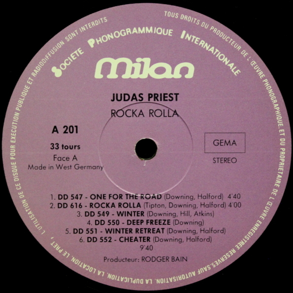 Judas Priest / Rocka Rolla (LP)