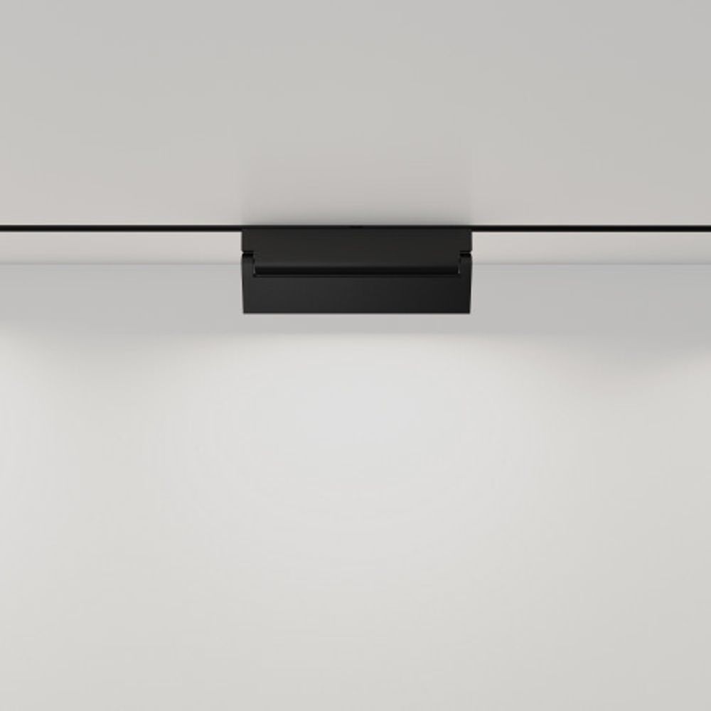 Магнитный трековый светильник ЭРА TRM20-2-22-12W4K-B для системы NOVA 48V 12Вт 4000К заливающий свет черный