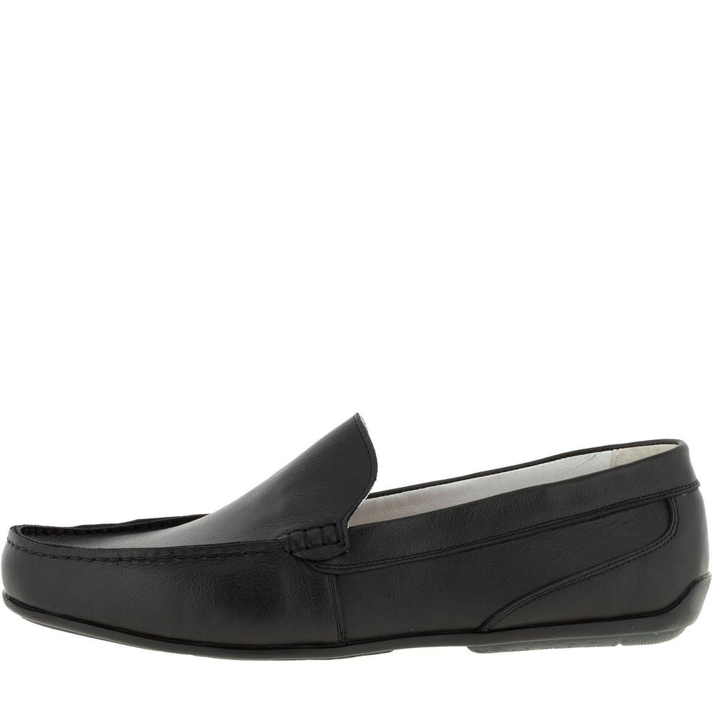 580205 Мокасины мужские кожа