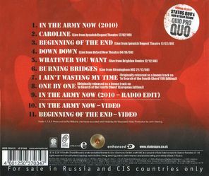 Status Quo / In The Army Now (2010)(RU)(CD)