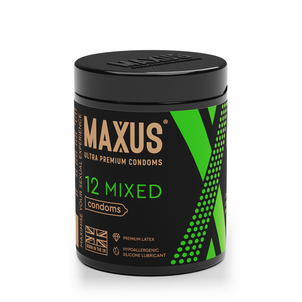 Презервативы микс трех видов MAXUS X-Edition 12 шт 5925мх