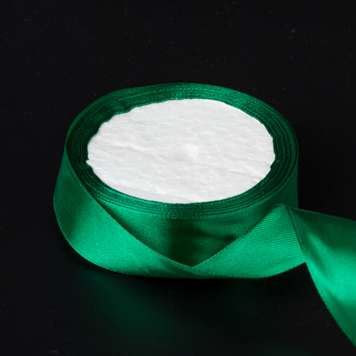 Лента атласная 20мм*25 ярд зеленая