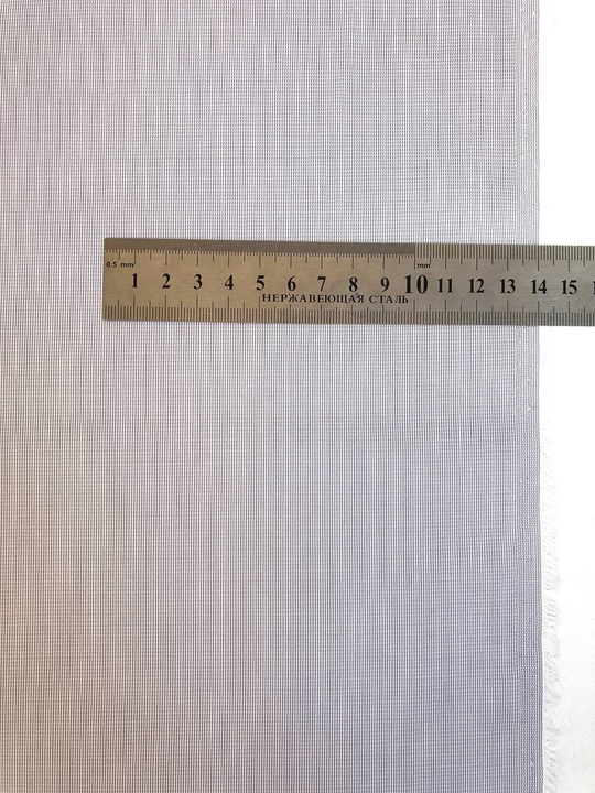 Коттон сорочка, серо-голубой, меланж NB#64