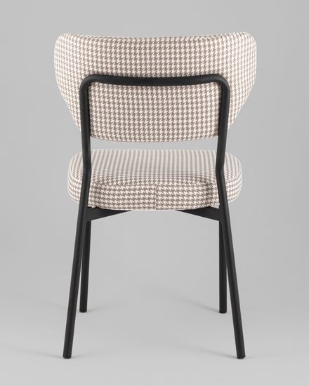 Стул Билл гусиная лапка бежевый